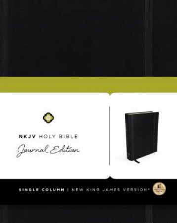 NKJV Holy Bible Journal Edition [Black] by Various