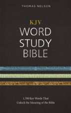 KJV Word Study Bible Red Letter Edition 1700 Key Words That Unlock The Meaning Of The Bible