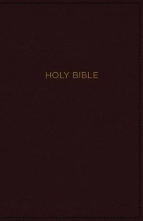 NKJV Thinline Bible Red Letter Edition [Large Print, Burgundy] by Thomas Nelson