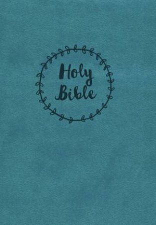 NKJV, Reference Bible, Compact, Large Print, Red Letter Edition [Turquoise] by Zondervan