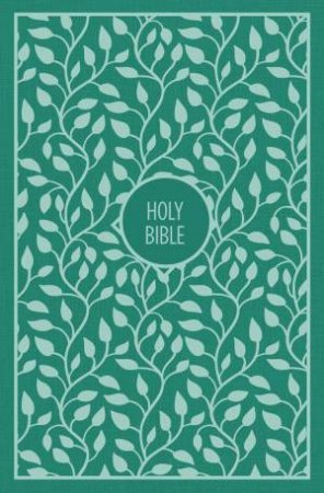 KJV Thinline Bible, Large Print, Cloth Over Board, Red Letter Edition [Turquoise] by Zondervan