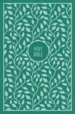 KJV Thinline Bible Large Print Cloth Over Board Red Letter Edition Turquoise