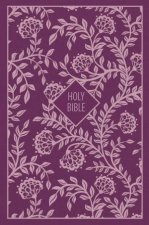 KJV Thinline Bible Compact Cloth Over Board Red Letter Edition Purple