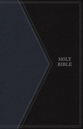 KJV Thinline Bible, Large Print, Red Letter Edition [Blue/Black] by Zondervan