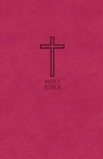 KJV Value Thinline Bible Compact Red Letter Edition Pink