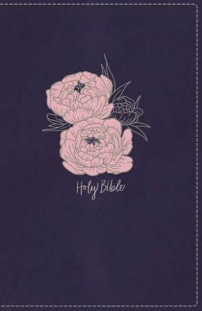 NKJV Thinline Bible Red Letter Edition [Large Print, Blue/Pink] by Thomas Nelson