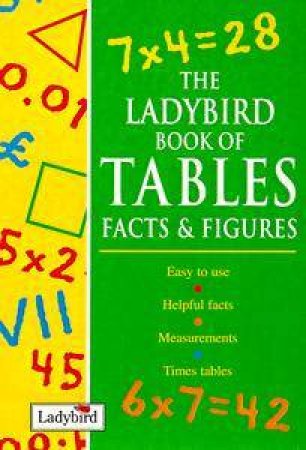 Ladybird Book Of Tables, Facts & Figures by Various