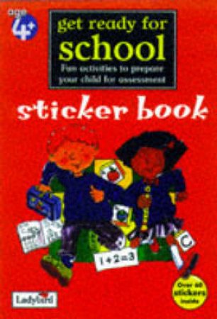 Get Ready for School Sticker Activity Book by Various