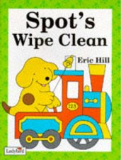 Spots Wipe Clean Book Train