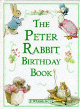 The Peter Rabbit Birthday Book by Beatrix Potter