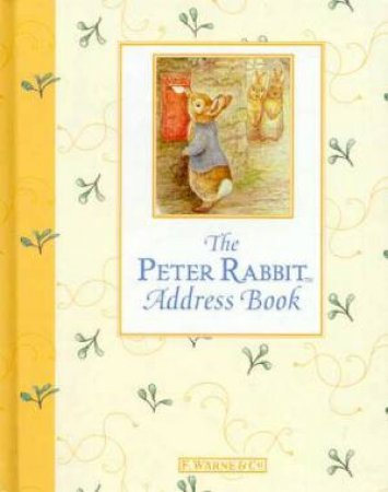 The Peter Rabbit Address Book by Potter Beatrix