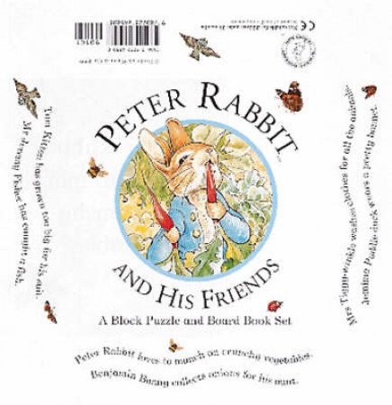 Peter Rabbit Block Puzzle & Board Book Set by Beatrix Potter