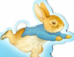 Peter Rabbit - Giant Shaped Board Book by Beatrix Potter