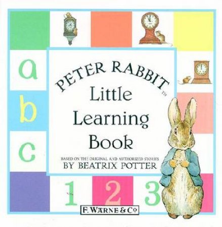 Peter Rabbit Little Learning Book by Beatrix Potter