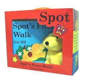 Spot: Spot's First Walk - Book & Plush Toy by Eric Hill