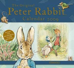 The Original Peter Rabbit Calendar 2009 by Beatrix Potter