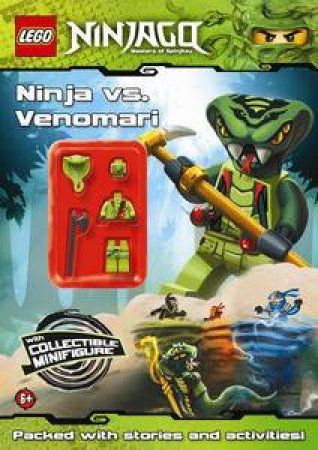 LEGO Ninjago: Ninja vs Venomari Activity Book w/Minifigure by Ladybird