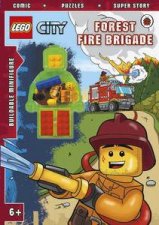 LEGO City Forest Fire Brigade Activity Book with Lego Minifigure