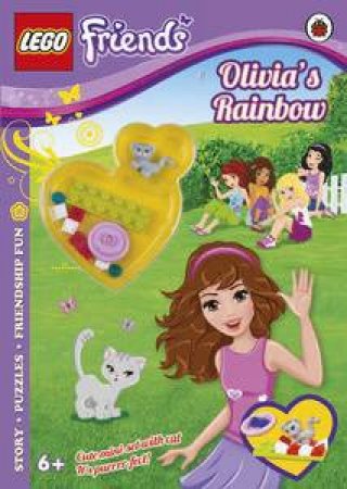 LEGO Friends: Olivia's Rainbow Activity Book with Mini-set by Ladybird