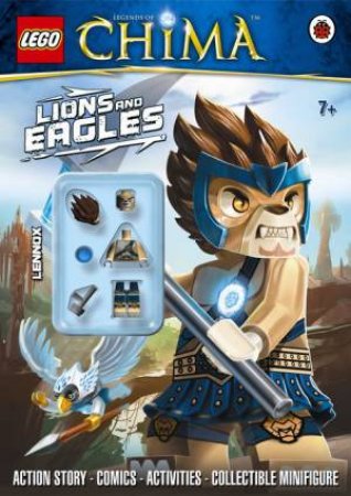 LEGO Legends Of Chima: Lions and Eagles Activity Book with Minifigure by Various