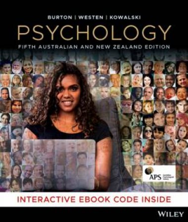 Psychology (With CyberPsych), 5th Australian And New Zealand Edition by Lorelle J. Burton, Drew Westen and Robin M. Kowalski