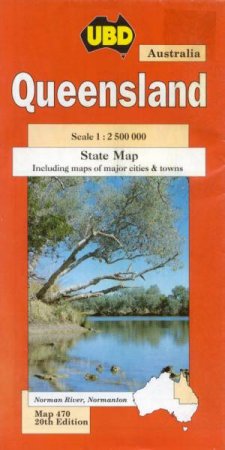 UBD Queensland State Map - 20 ed by Various