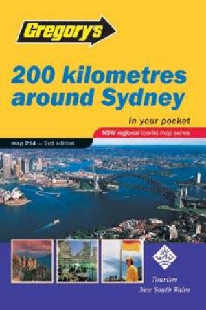 Gregory's 200 Kilometres Around Sydney Map - 2 ed by Various