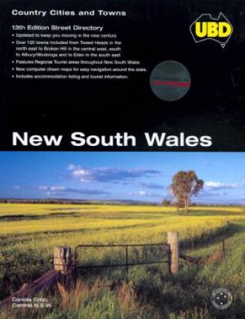 UBD New South Wales Country Cities And Towns - 13 ed by Various