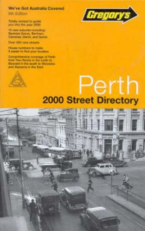 Gregory's Perth Street Directory - 6 ed by Various