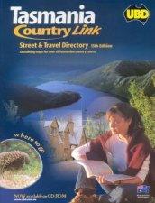 UBD Tasmania Country Link Street  Travel Directory  15 ed