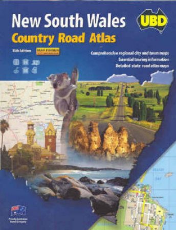 UBD NSW Country Road Atlas - 15 Ed by Unknown