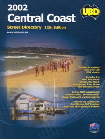 UBD NSW Central Coast 2002 - 12 ed by Various