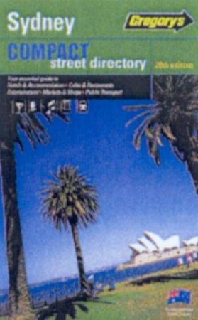 Gregory's Sydney 2003 Compact Street Directory by Various