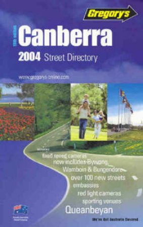 Gregory's Canberra Street Directory - 19 ed by Various