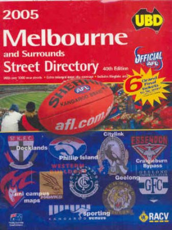 UBD Melbourne & Surrounds Street Directory - 40 ed by Unknown