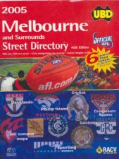 UBD Melbourne  Surrounds Street Directory  40 ed