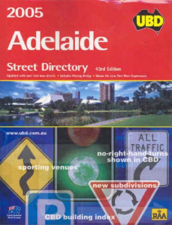 UBD Adelaide 2005 Refidex - 43 ed by Various