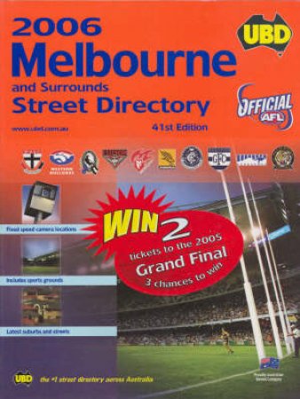 UBD Melbourne & Surrounds Street Directory - 41 ed by Unknown