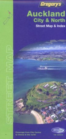 Gregorys: Auckland City & North Street Map & Index by UNIVERSAL