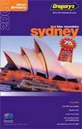 Gregory's Sydney & Blue Mountains 2007- 71st Edition by Unknown