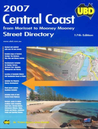 UBD Central Coast Street Directory 2007 - 17 ed by Unknown