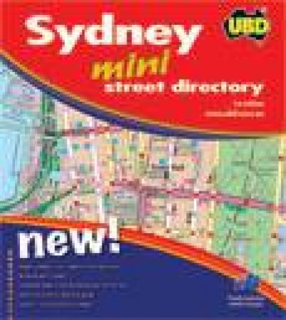 UBD Sydney Mini Street Directory - 1 ed by UNIVERSAL