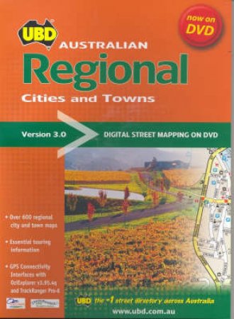 UBD Australian Regional Cities & Towns DVD - 3 ed by Various