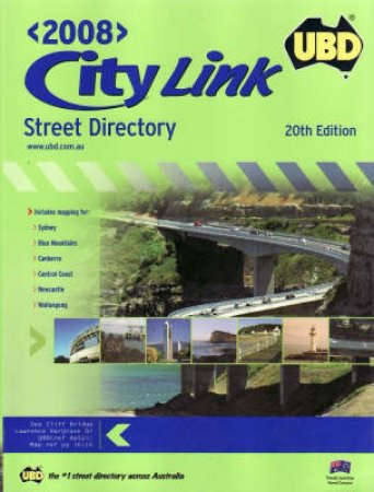 UBD City Link NSW - 20 ed by Unknown