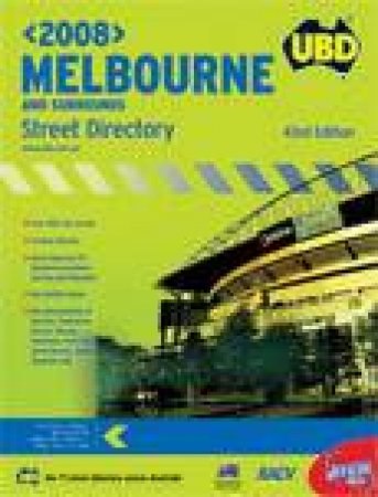 UBD Melbourne and Surrounds Street Directory - 43 ed by Unknown