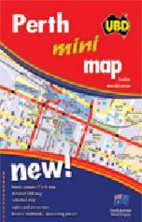 UBD Perth Mini City Map 655 1 ed. by Various