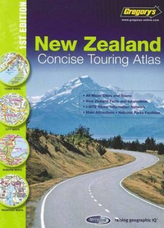 Gregory's Concise New Atlas New Zealand - 1 ed by Various