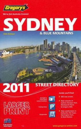 Gregory's Sydney And Blue Mountains 74 ed by Various