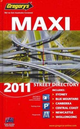 Gregory's Maxi NSW Street Directory, 22nd Ed by Various