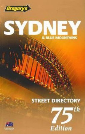 Gregory's Sydney And Blue Mountains - 75 ed by Various